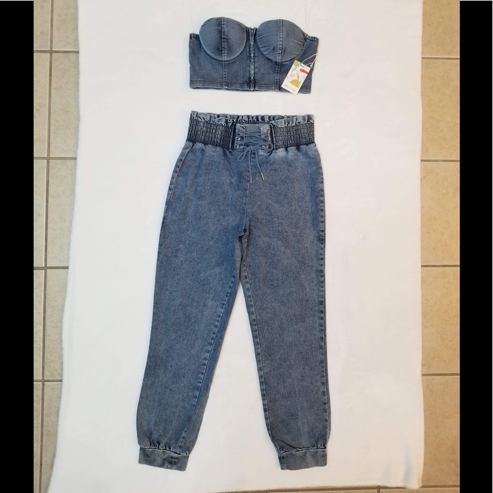 Mele E Pere Denim "Festival" Set